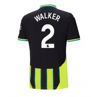 Dres Manchester City Kyle Walker #2 Gostujuci 2024-25 Kratak Rukav